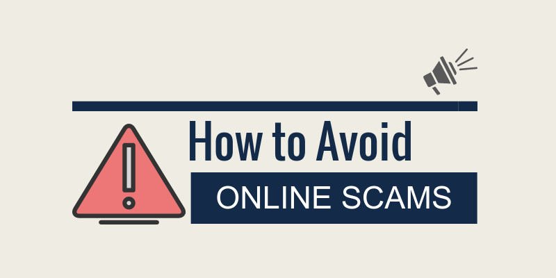 How to avoid being scammed online